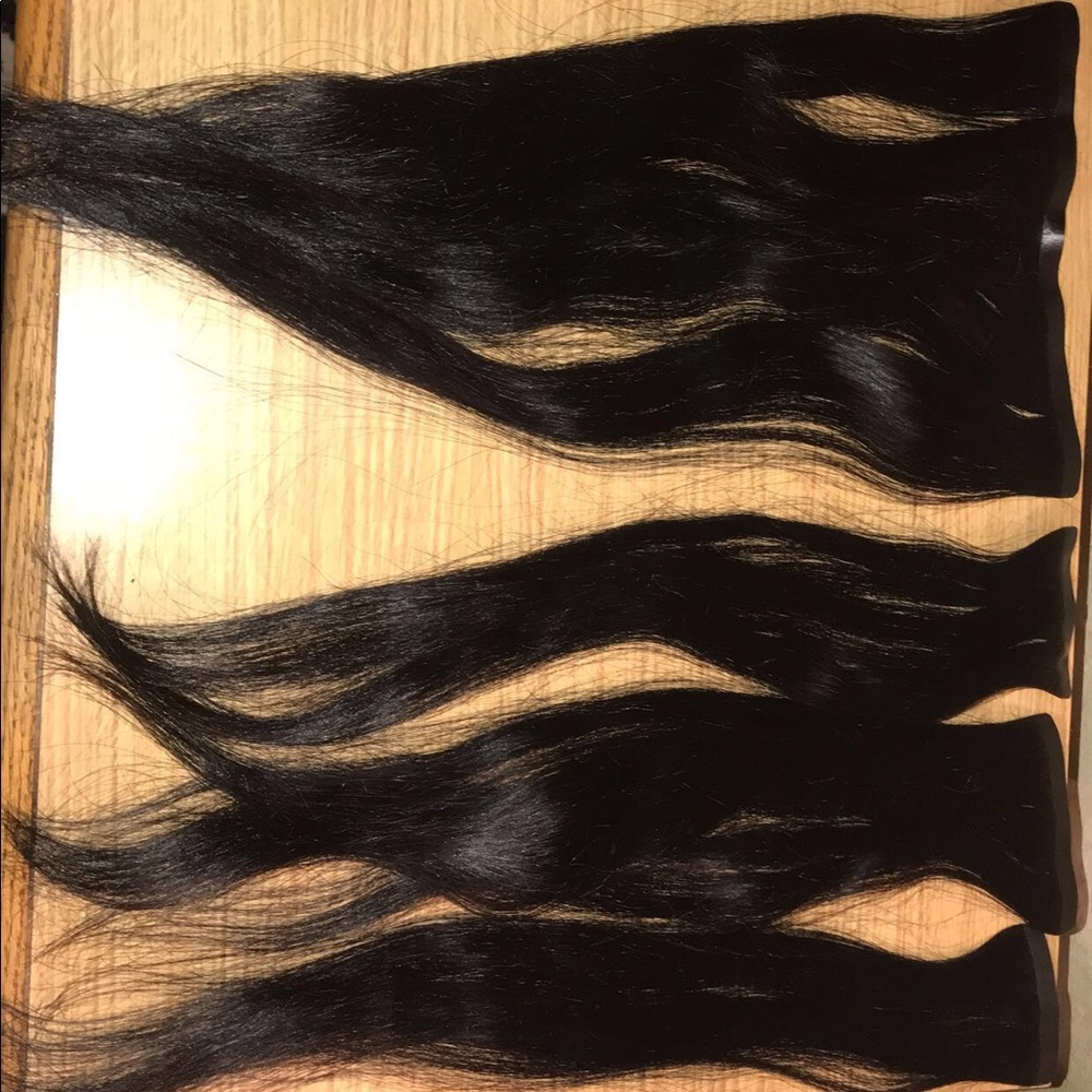 100% human hair extensions